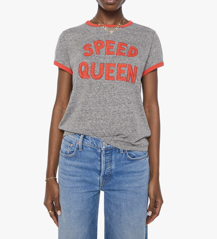 The Boxy Goodie Goodie Ringer Speed Queen