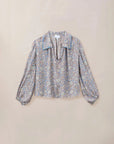 Seneca Top Boboli Garden in Hydrangea Blue Tops - Blouses Cartolina 