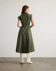 Shivonley Dress Army Dresses - Midi Tanya Taylor 