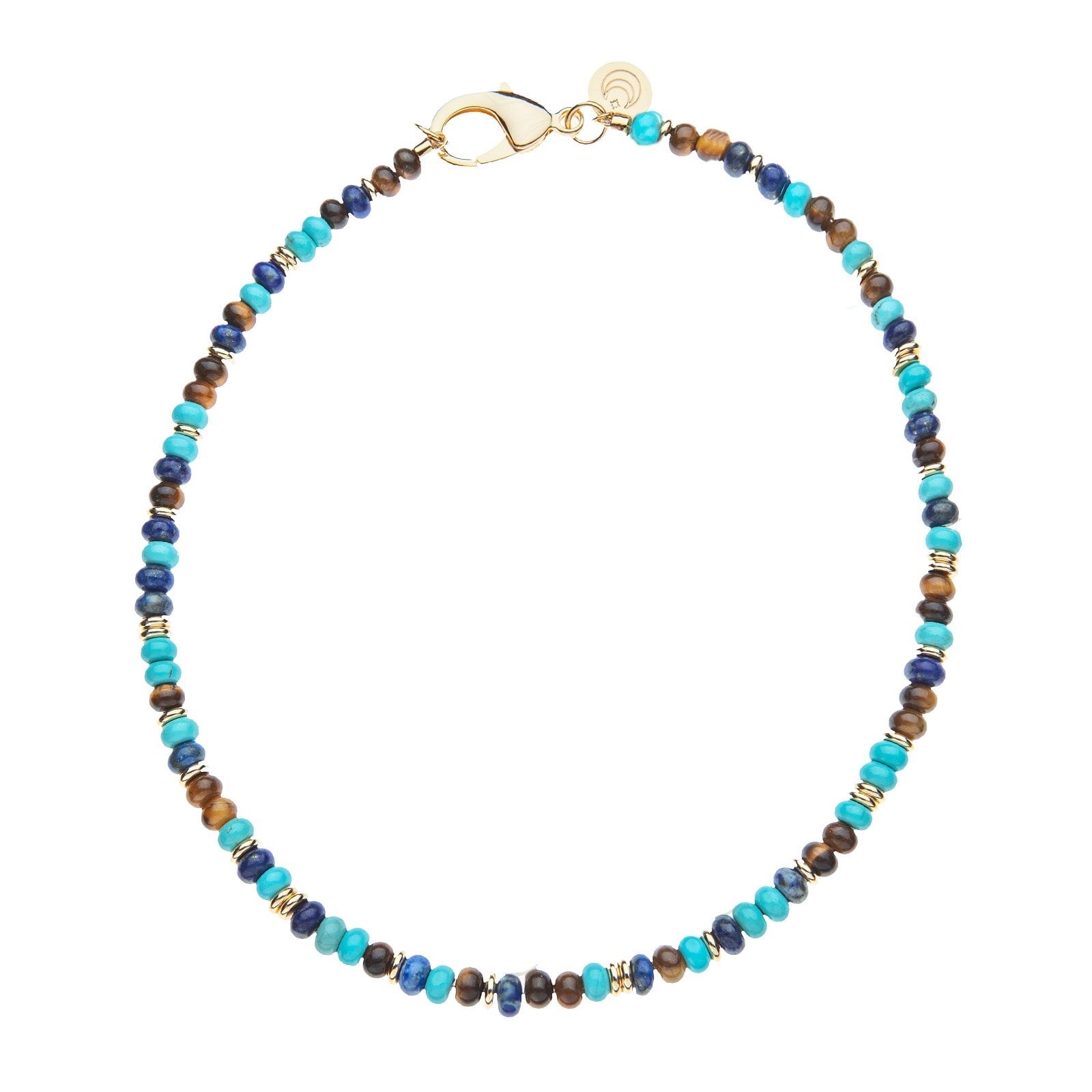 Gumdrop Beaded Necklace Shoreline Mix 16" Necklaces Jane Win 