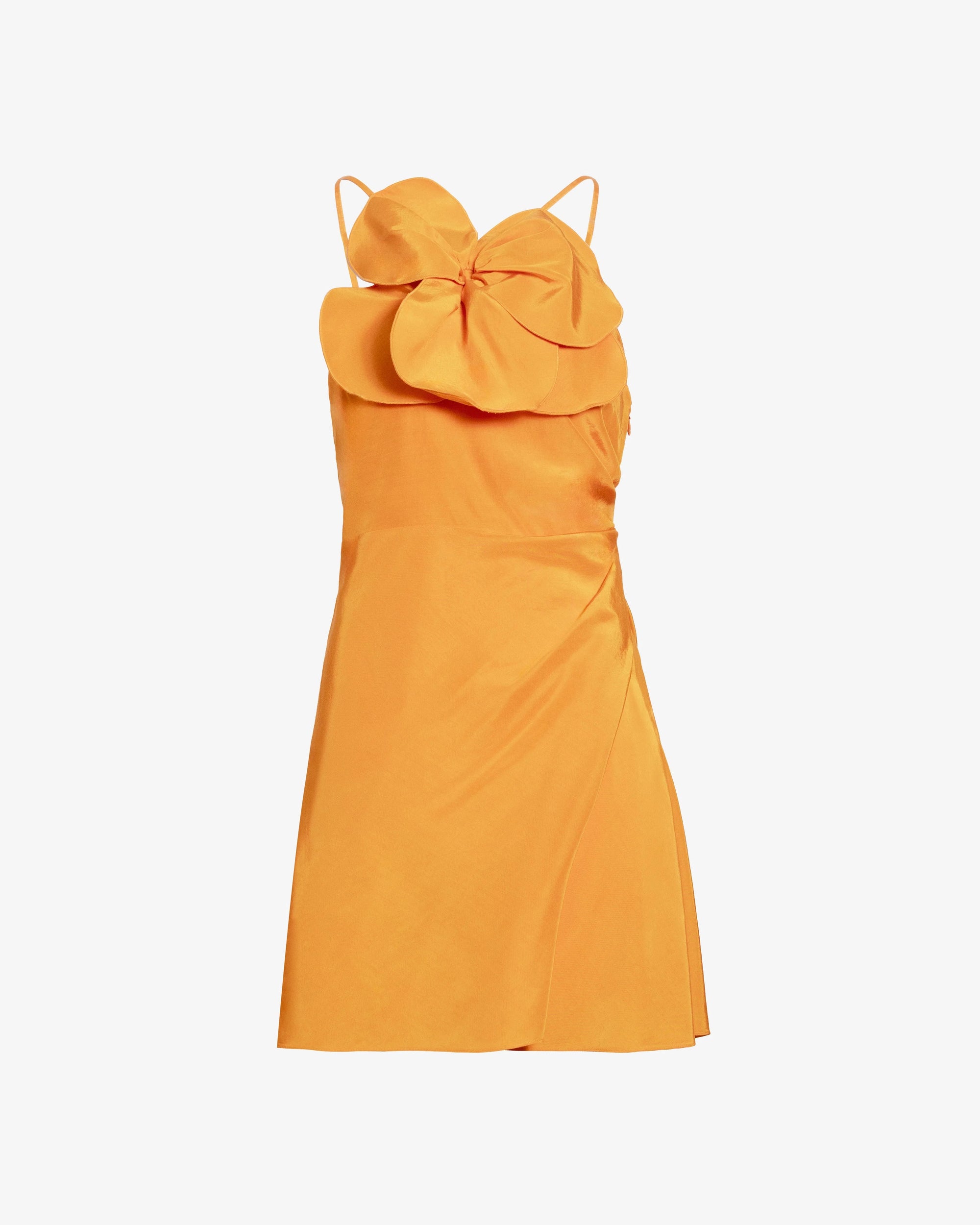 Marlow Dress Cadmium Orange Dresses - Short Tanya Taylor 