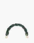 Shortie Strap Fern Resin Small Leather Goods - Straps Clare V. 