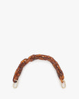 Shortie Strap Tortoise Resin Small Leather Goods - Straps Clare V. 