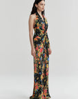 Mabel Gown Black/Persimmon Dresses - Maxi A.L.C 