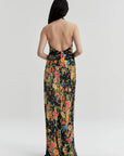 Mabel Gown Black/Persimmon Dresses - Maxi A.L.C 