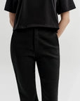 Cropped Sophie Pant Black