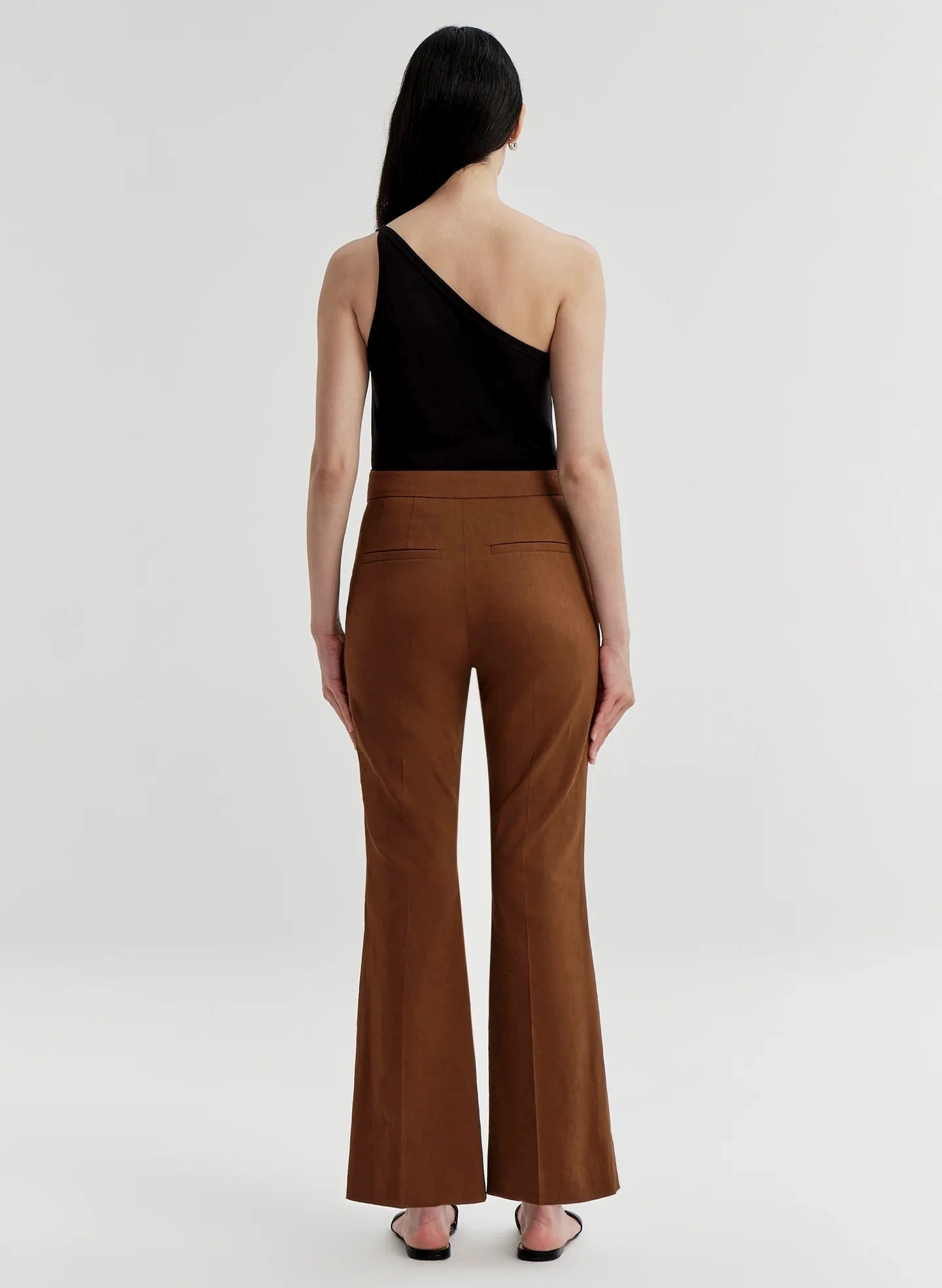 Cropped Sophie Pant Mahogany Pants - Trousers A.L.C 