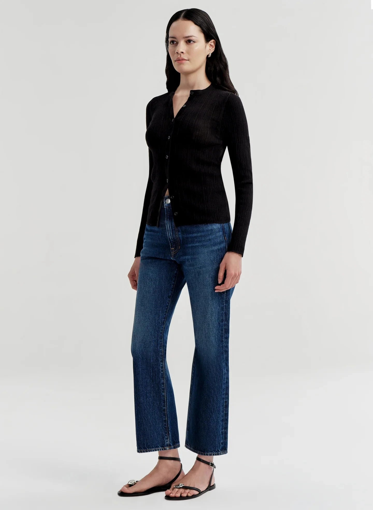 Fisher Cardigan Black Sweater - Cardigans A.L.C 