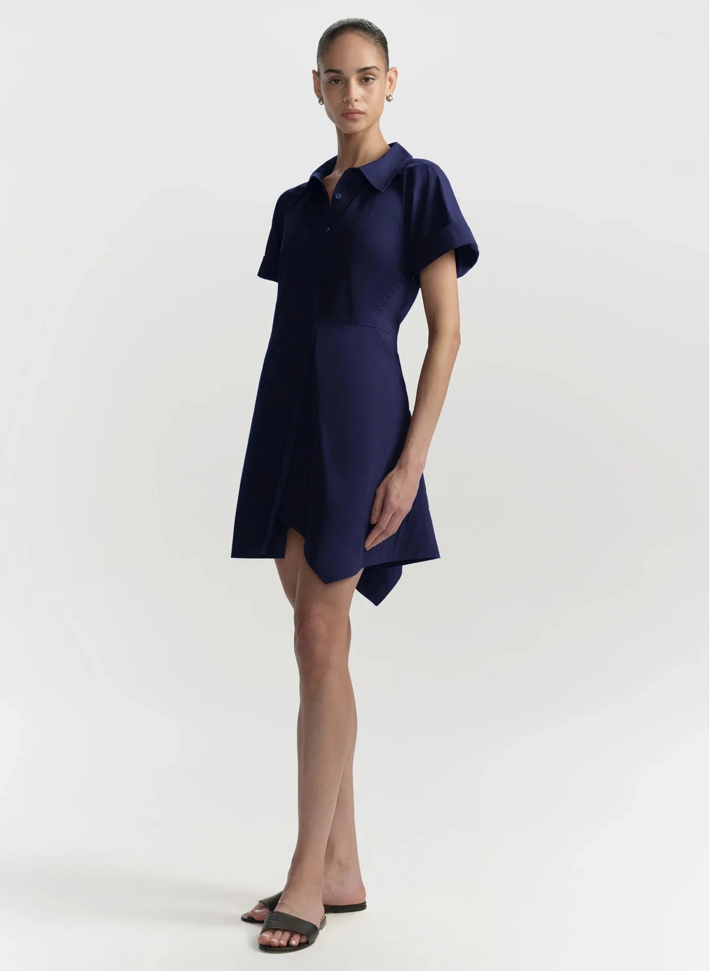 Julie Dress Navy Dresses - Short A.L.C 
