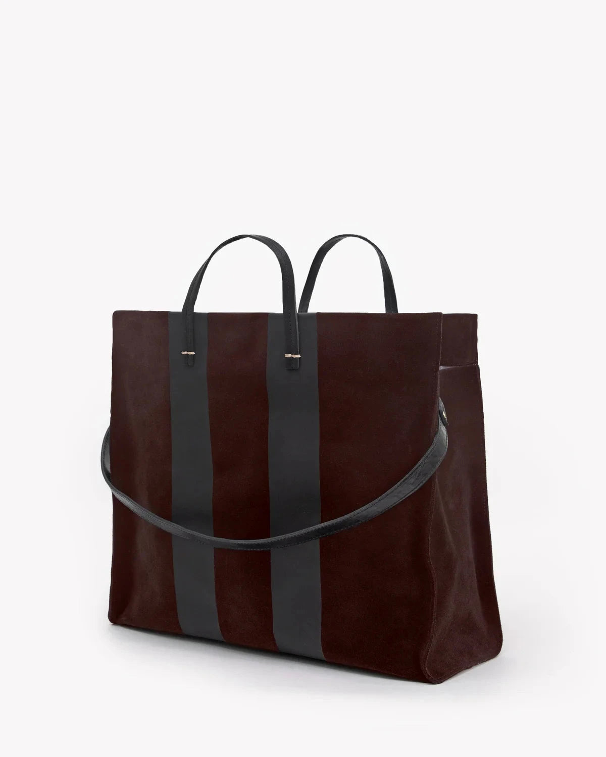 Simple Tote Suede Truffle Tote & Satchel Clare V. 