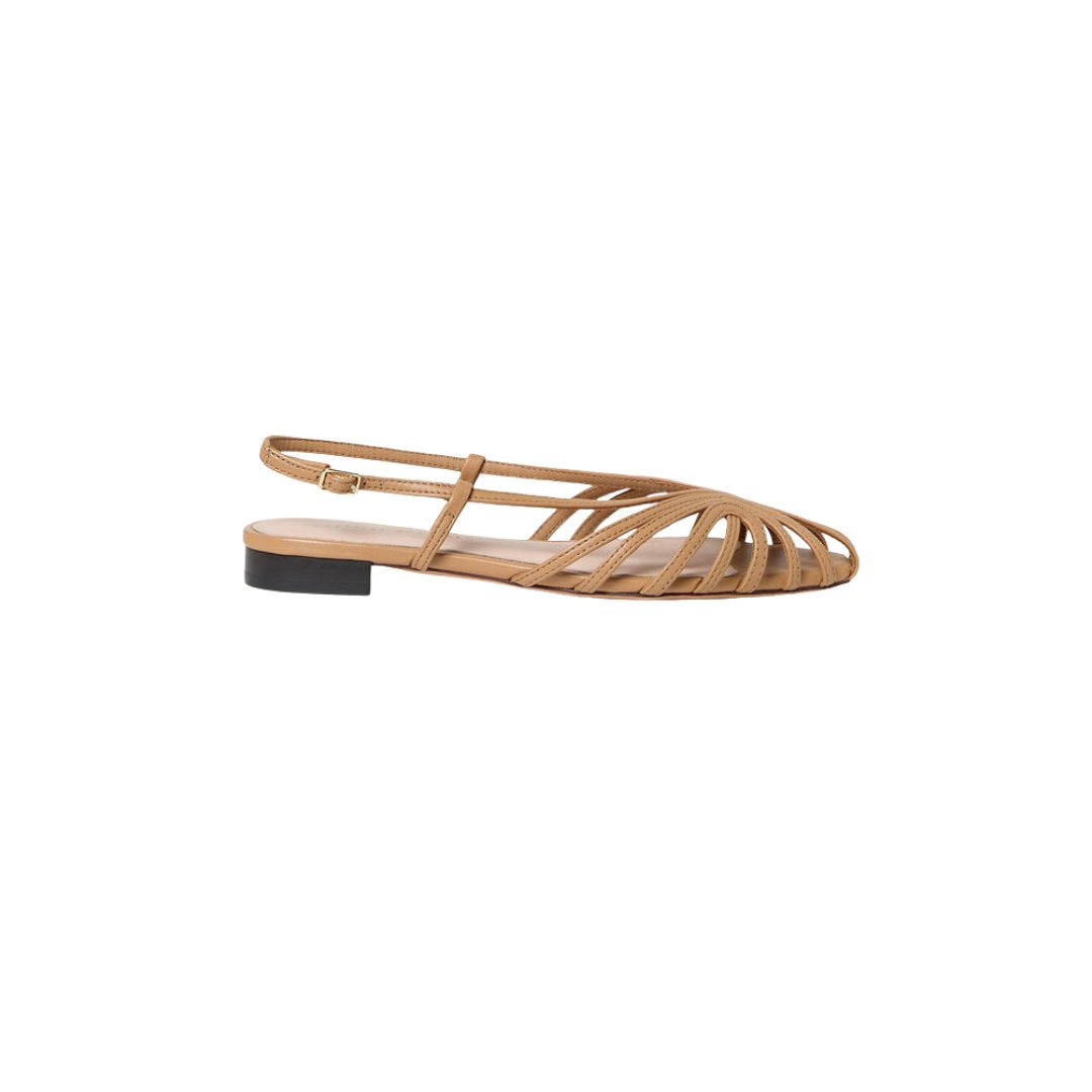 Devon Lattice Slingback Sandal Dune Sandals - Flat Sandals Loeffler Randall 