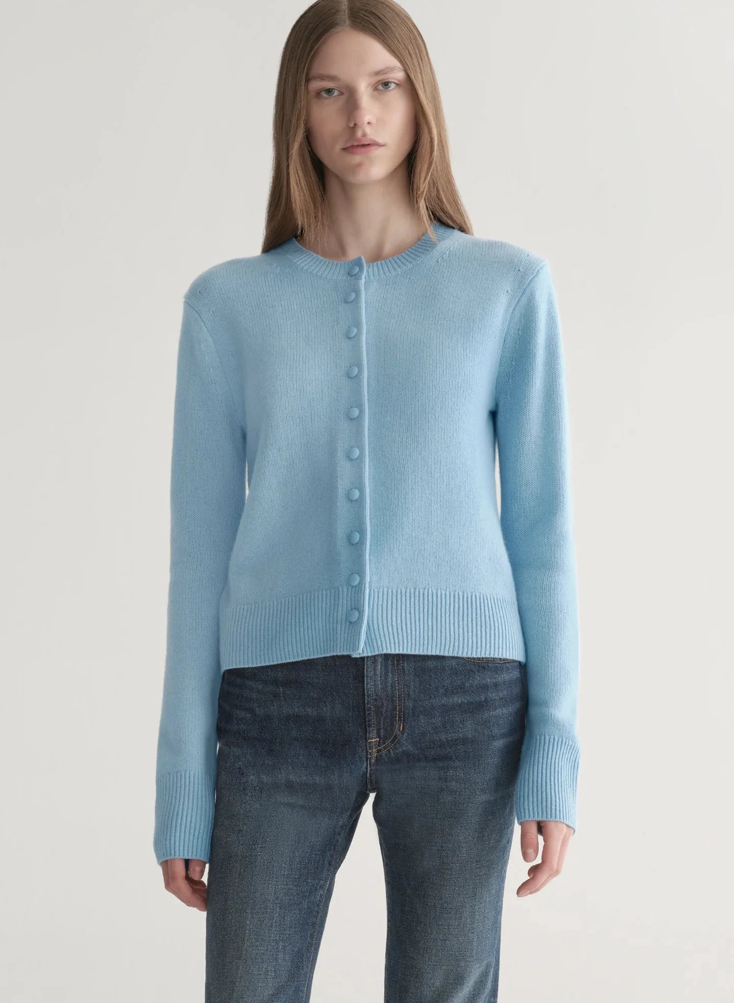 Skyler Cashmere Cardigan Kyanite Sweater - Cardigans A.L.C 