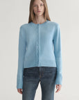 Skyler Cashmere Cardigan Kyanite Sweater - Cardigans A.L.C 
