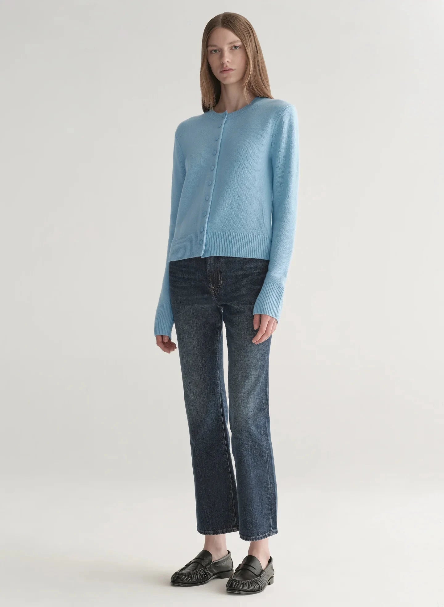 Skyler Cashmere Cardigan Kyanite Sweater - Cardigans A.L.C 