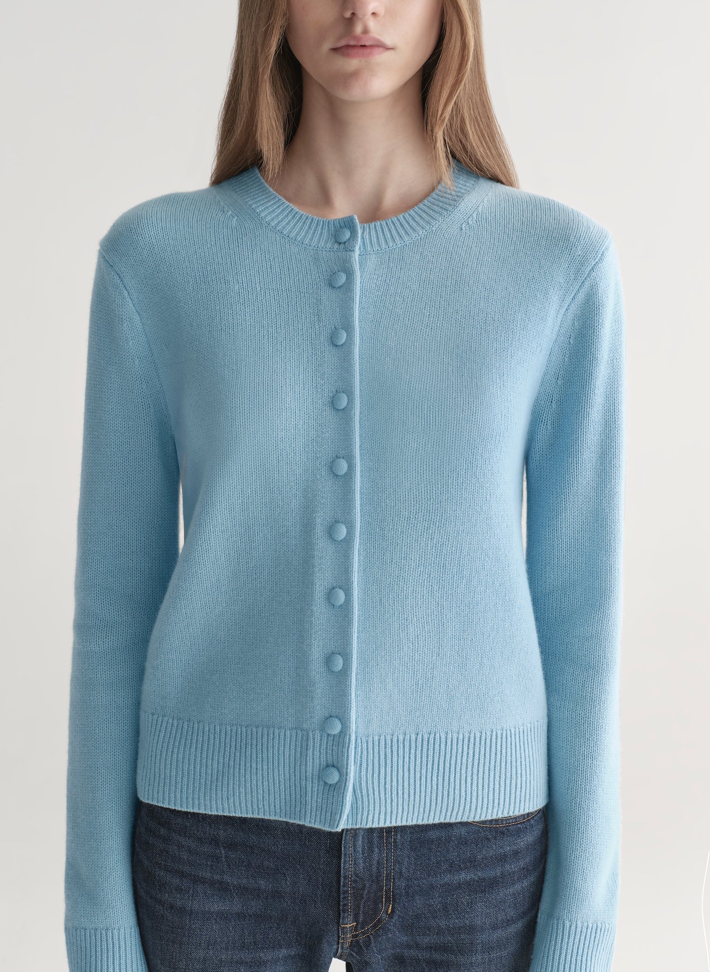 Skyler Cashmere Cardigan Kyanite Sweater - Cardigans A.L.C 