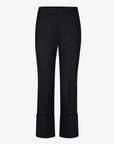 Berlin Cropped Straight Leg Pant Deep Black Pants - Trousers Smythe 