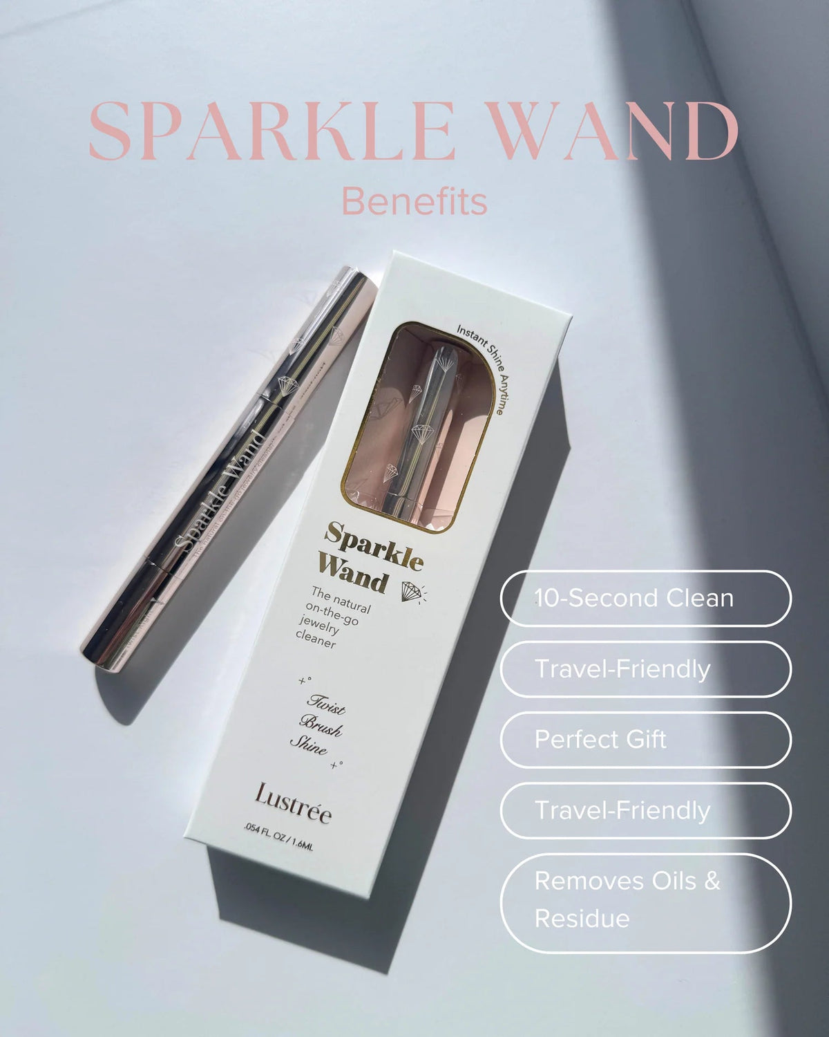 Sparkle Wand Jewelry Cleaner Home Decor - Soap Bonblissity 