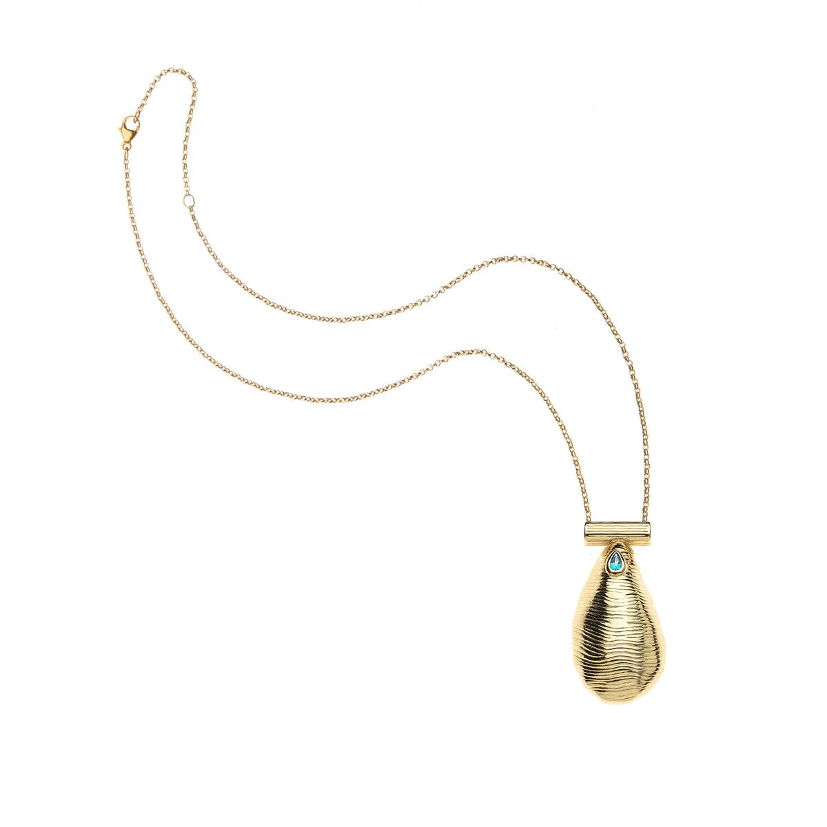 Strong Along the Shore Pendant 16-18" Classic Rolo