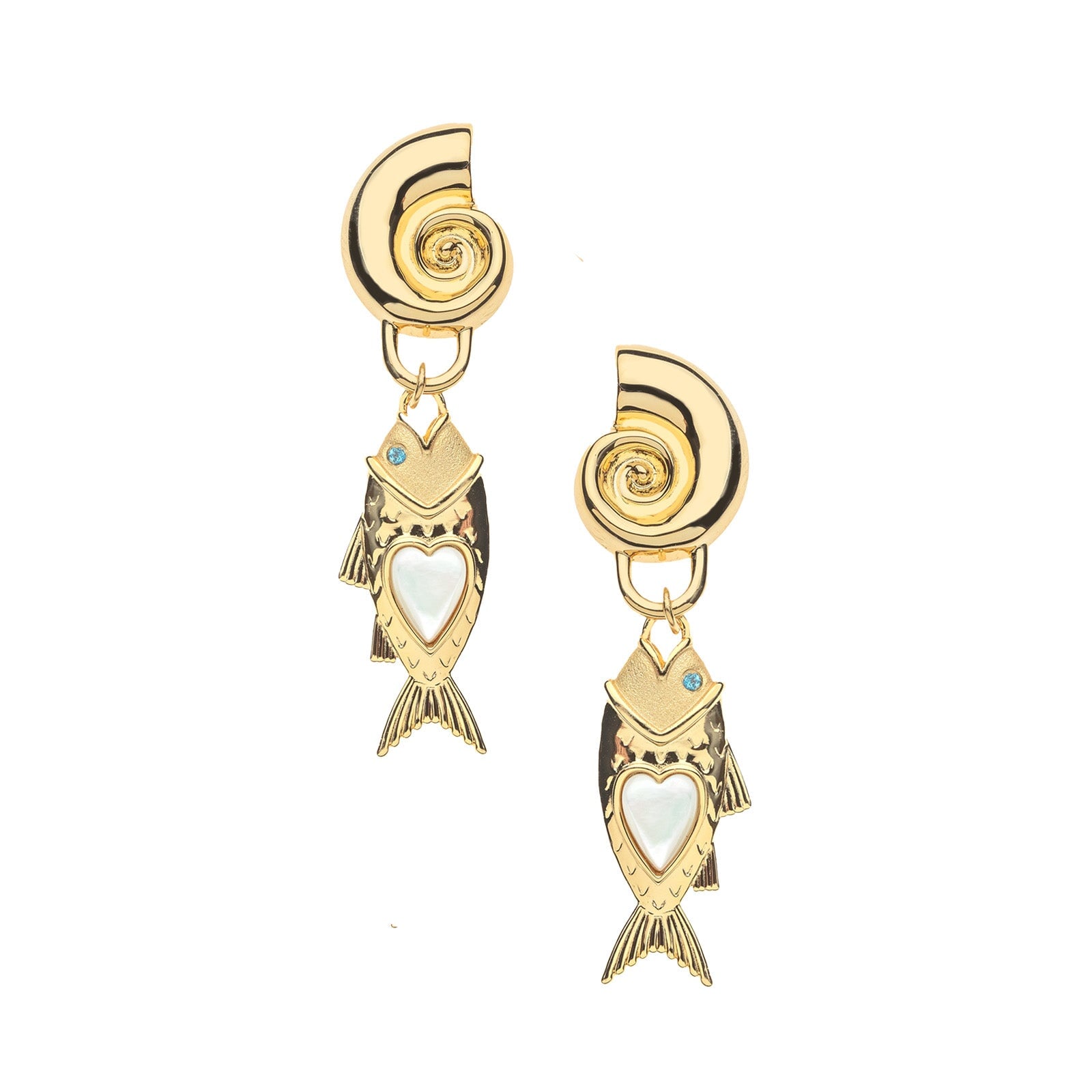 Strong Amore Fish Earrings Earrings Jane Win 