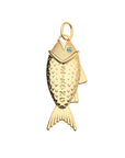 Strong Amore Fish Pendant 16-18" Classic Rolo Necklaces Jane Win 