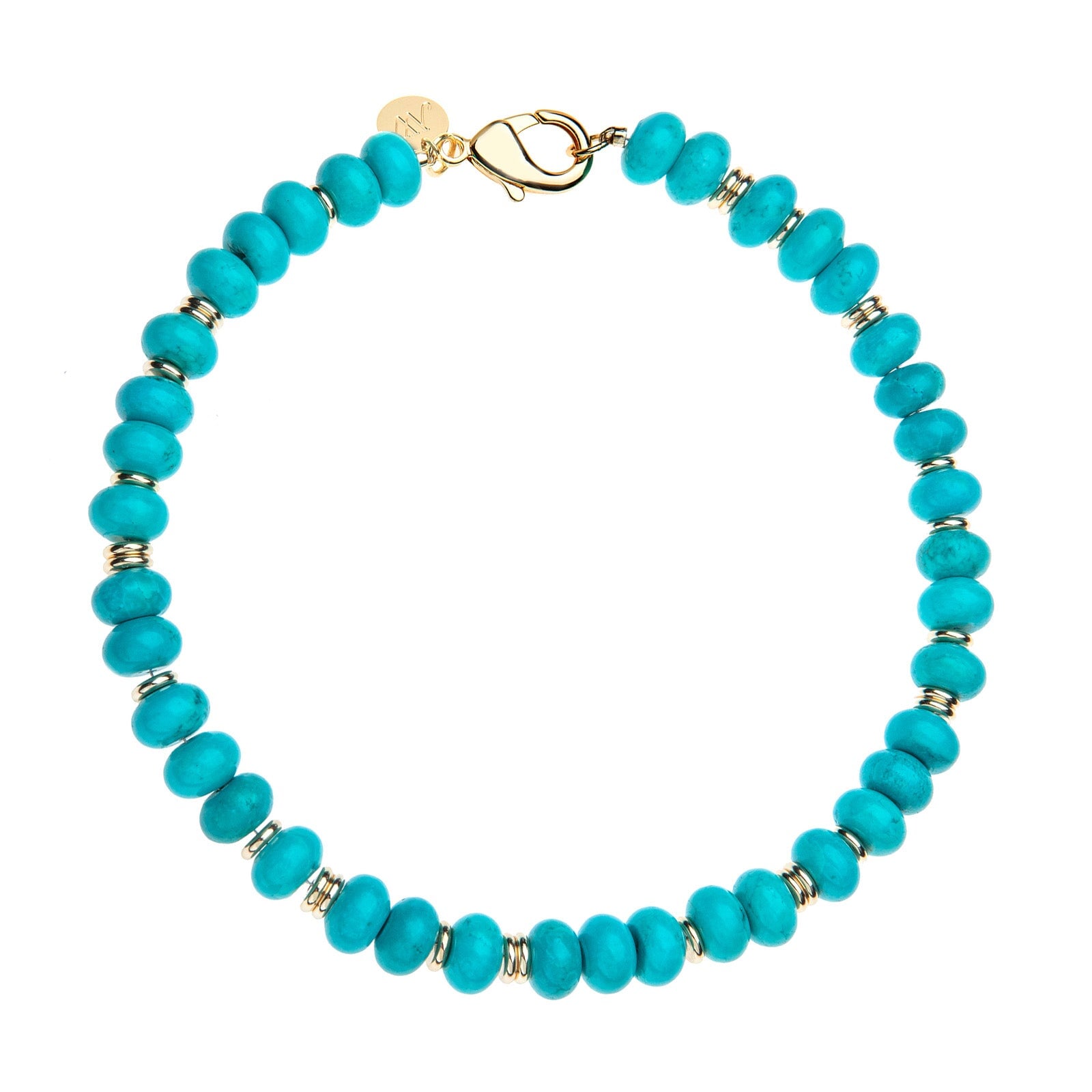 Strong Stone Collector Turquoise Beaded Necklace Necklaces Jane Win 