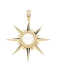 Strong Supernova Pendant Mother of Pearl 16-18" Classic Rolo Necklaces Jane Win 