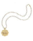 Strong Tiger Original Pendant Coin 18" Drawn Link Necklaces Jane Win 