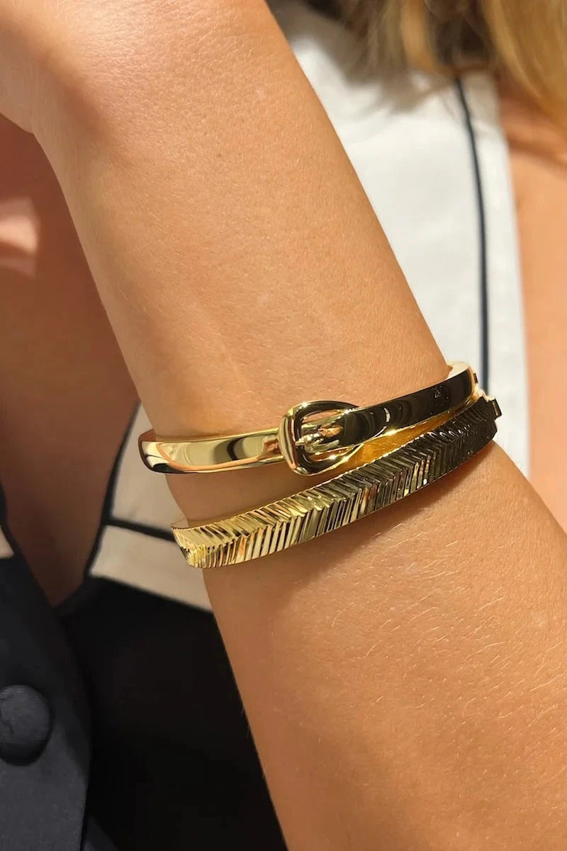 Sunray Bangle Gold Bracelets Native Gem 