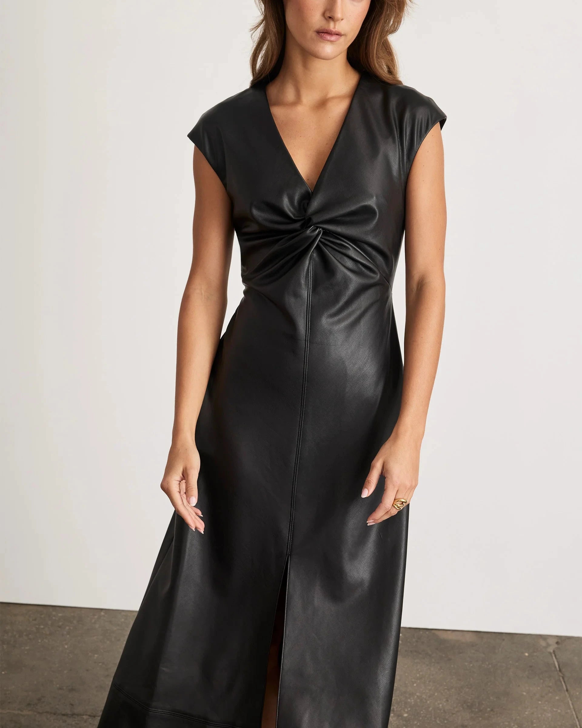 Tracy Dress Black Dresses - Midi Tanya Taylor 