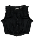 Traveler Top Black Tops - Blouses Doen 