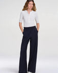 Travis Tropical Wool Pant Maritime Navy Pants - Trousers A.L.C 
