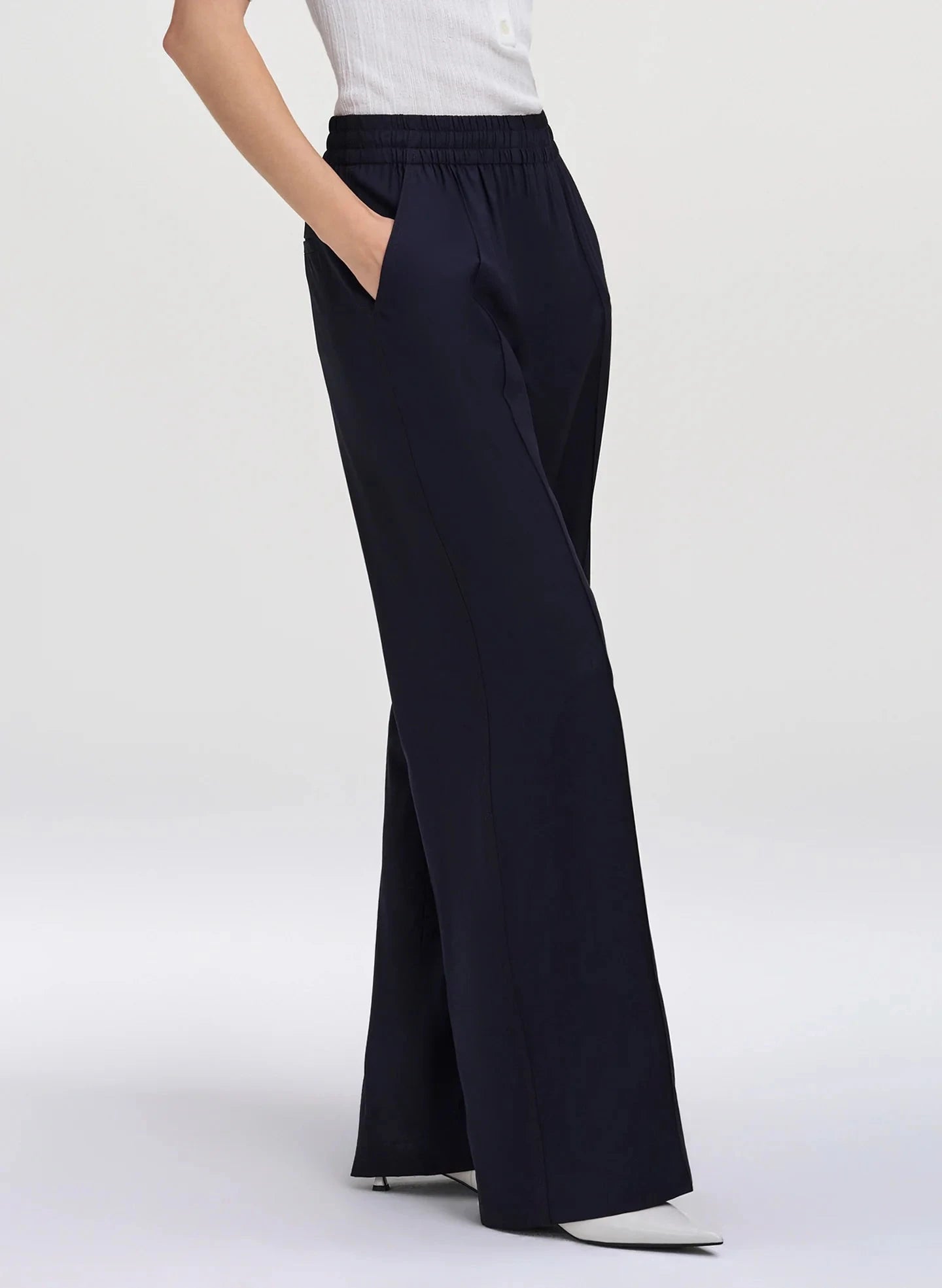 Travis Tropical Wool Pant Maritime Navy Pants - Trousers A.L.C 