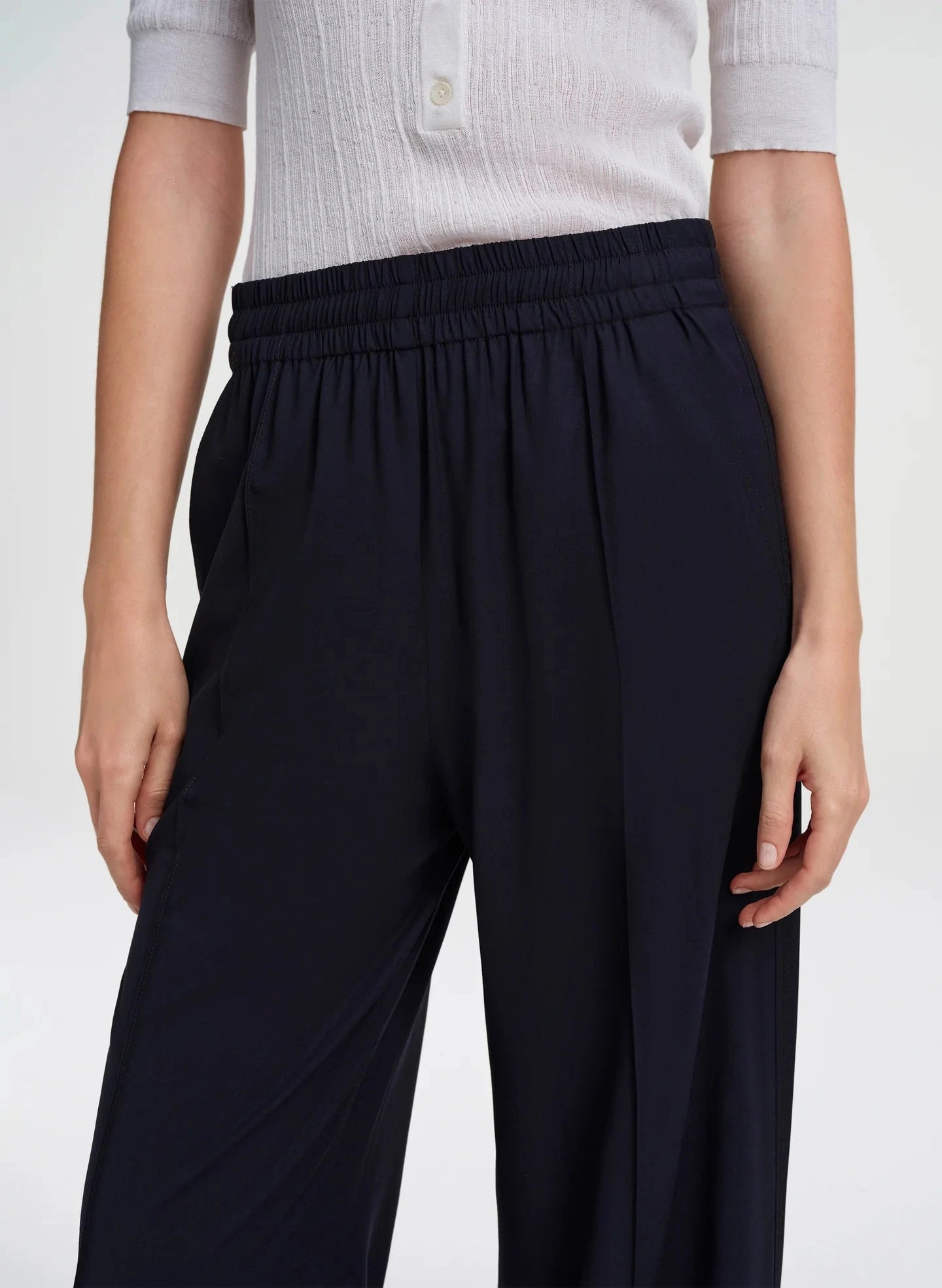Travis Tropical Wool Pant Maritime Navy Pants - Trousers A.L.C 