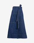 Hudley Skirt Classic Indigo Blue Skirts - Midi Tanya Taylor 