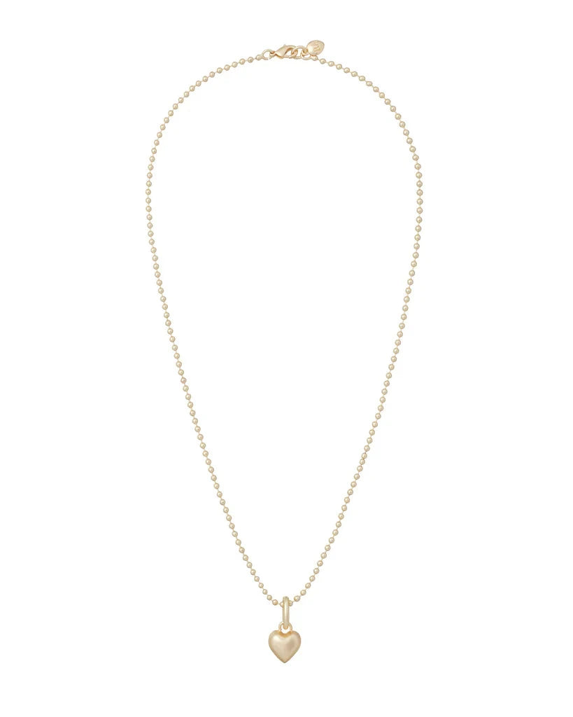 The Itsy Bitty Puffy Heart Pendant Necklaces Roxanne Assoulin 