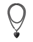 The Puffy Heart Necklace Black Necklaces Roxanne Assoulin 