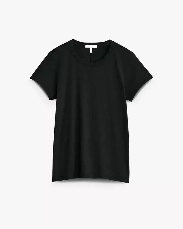 The Slub Tee Black Tops - Tees rag & bone 