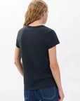 The Slub Tee Black Tops - Tees rag & bone 