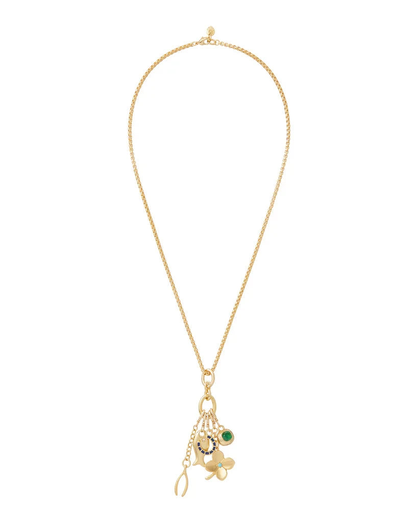 The Buona Fortuna Charm Pendant Necklaces Roxanne Assoulin 