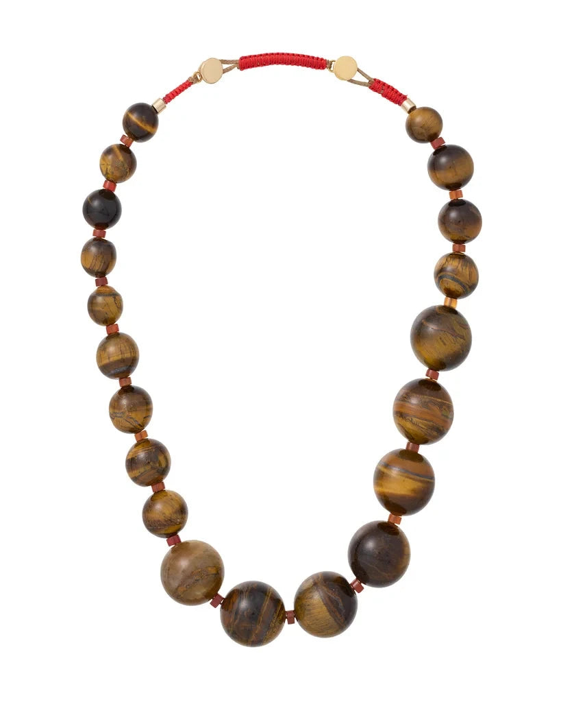 The Very Big Bead Stone Necklace Necklaces Roxanne Assoulin 