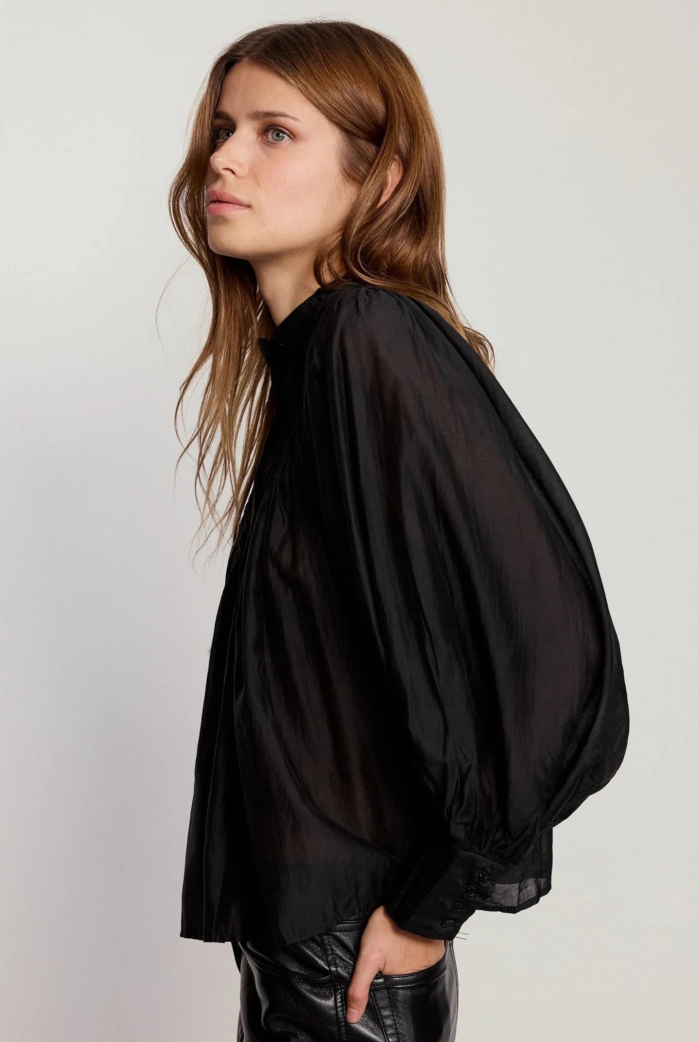 The Shiv Ruffled Shirt Tops - Blouses The Shirt 