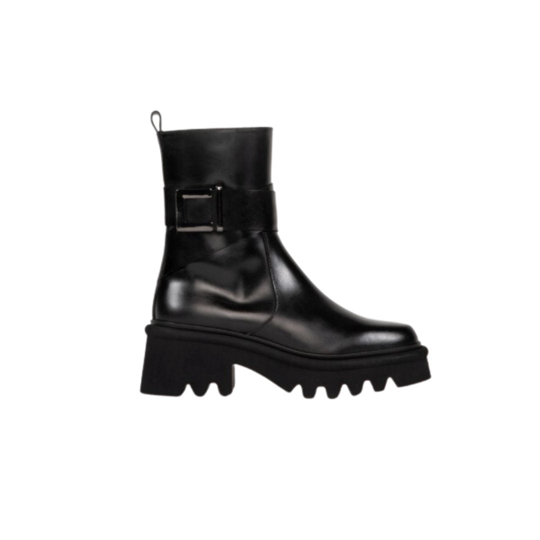 Lys Sierra Black Boots - Booties Homers 