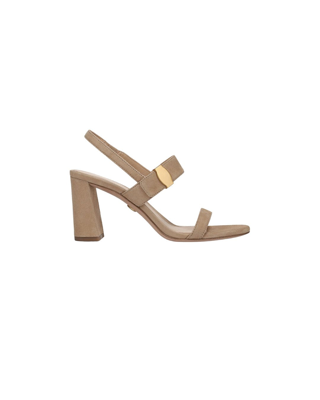 Genetta Slingback Sandal Sand Suede Sandals - Heeled Sandals Veronica Beard - Shoes 