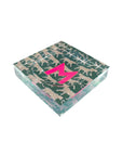 Leopard Catchall Tray Green Home Decor - Bowls, Trays & Vases ClaireBella 