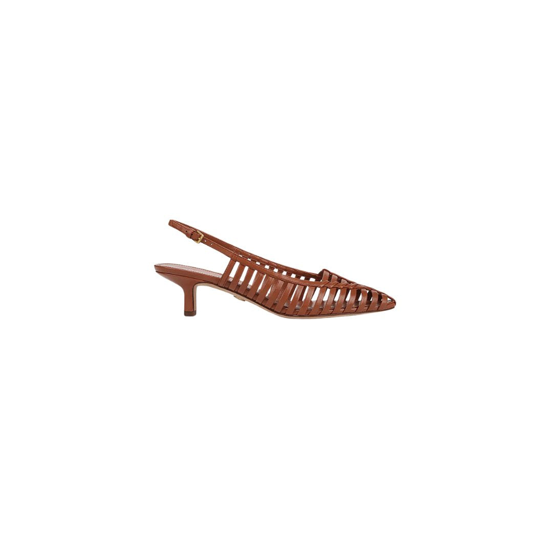 Britte Slingback Pump Brown Pumps - Low Veronica Beard - Shoes 