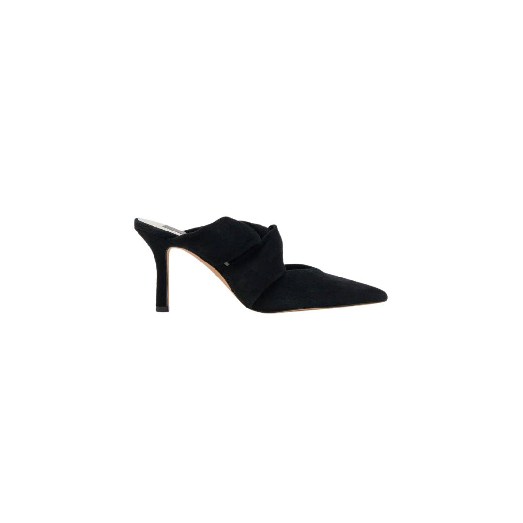 Kelsy Onyx Suede Pumps - High Dolce Vita 