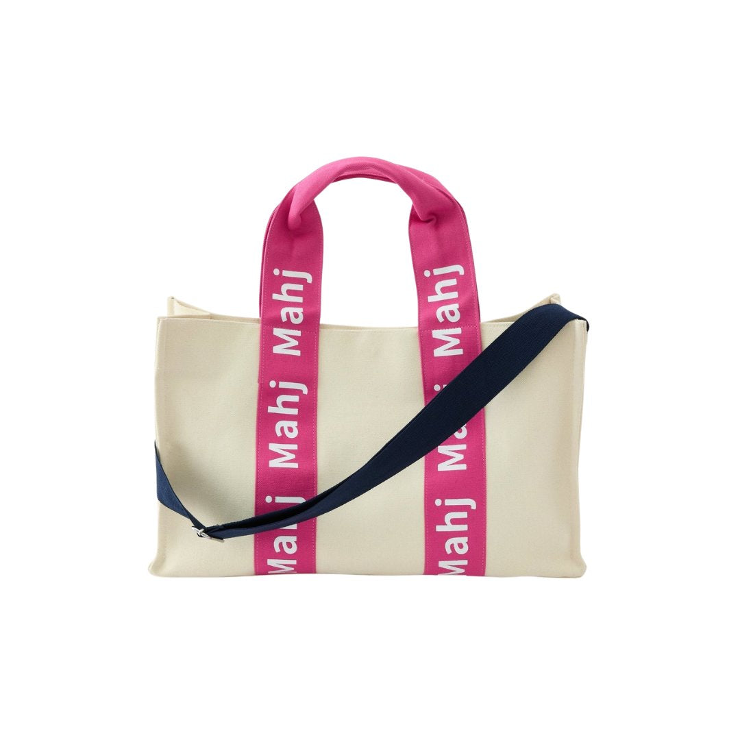Mahj It All Pink Tote & Satchel Oh My Mahjong 