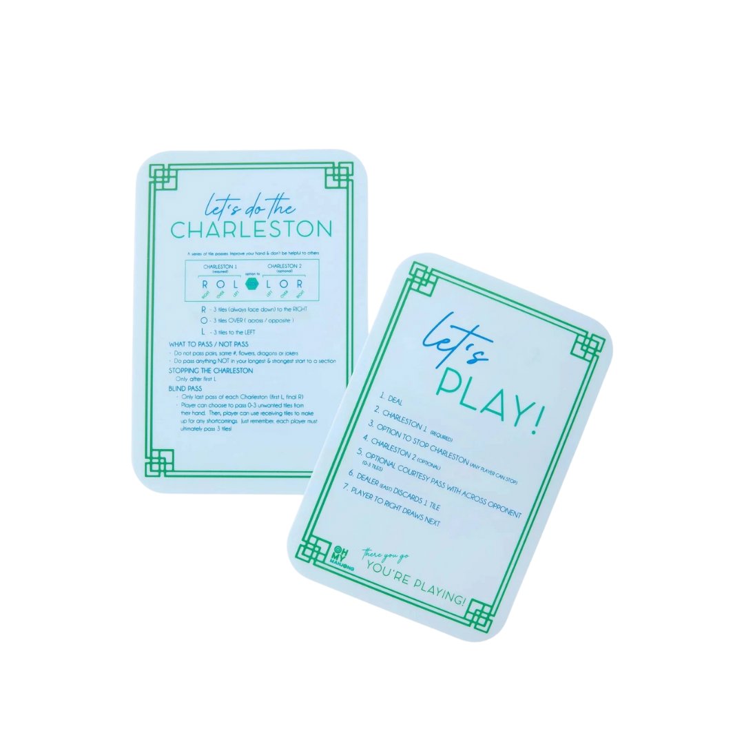 Light Blue Shuffler Home Decor - Games Oh My Mahjong 