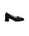 Renee Pump Kid Suede Negro Flats - Loafer Bibi Lou 