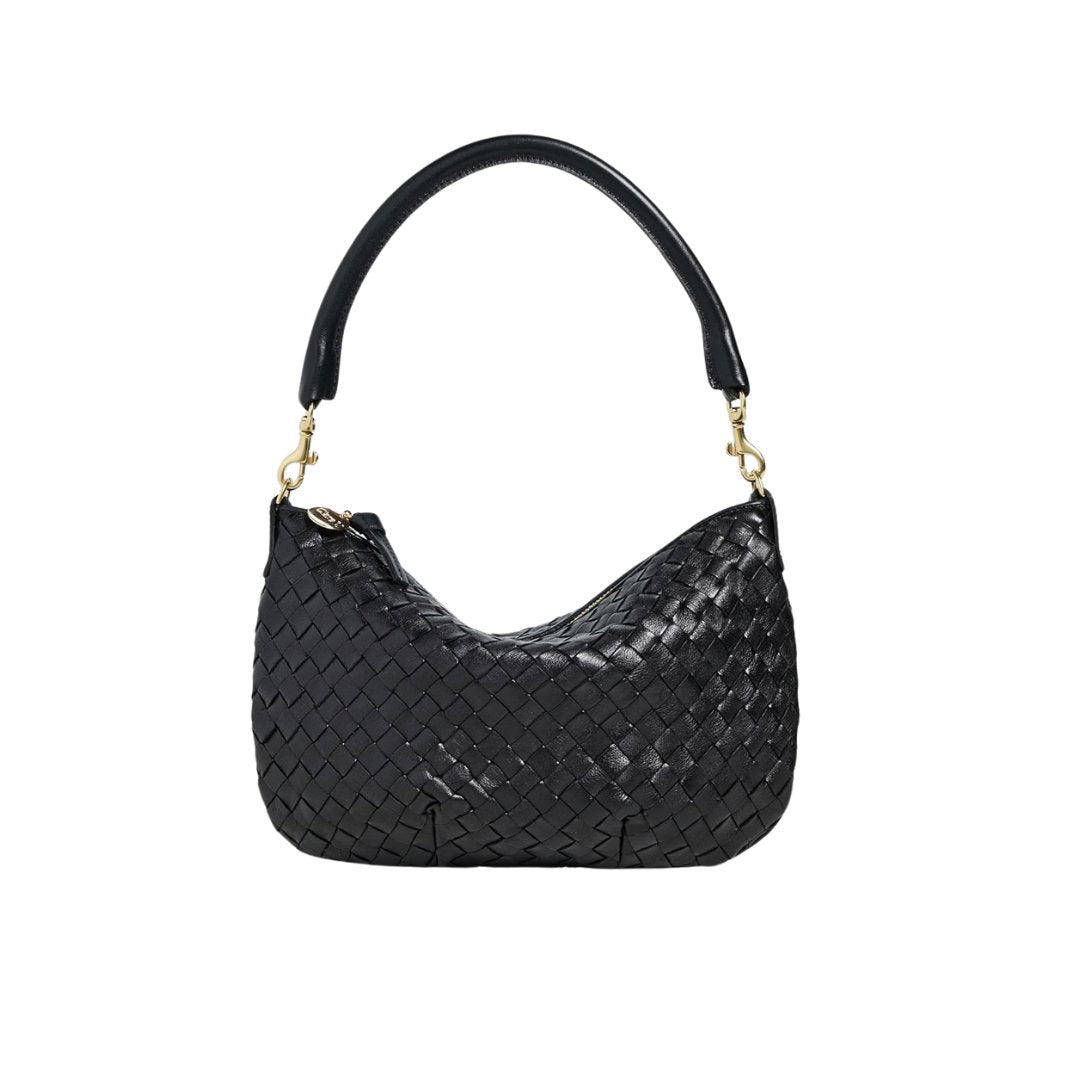 Petit Moyen Messenger Diagonal Black Crossbody Clare V. 